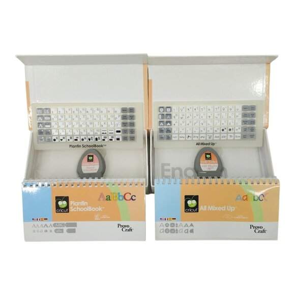 Cricut Provo Craft Cartridge Plantin Schoolbook All Mixed Up Link Status Unknown - Picture 2 of 11